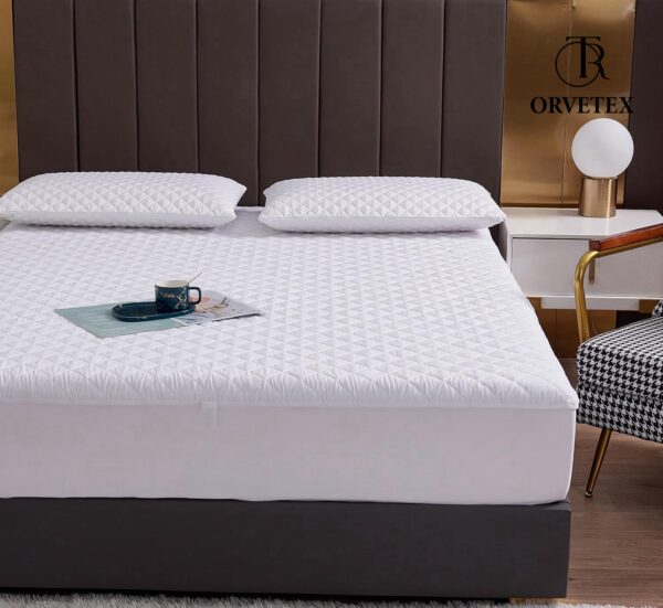 100% cotton waterproof fitted sheet - 图片 4