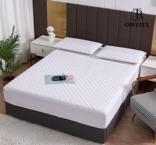 100% cotton waterproof fitted sheet