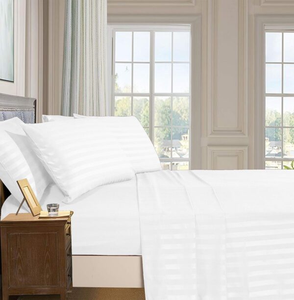 100% polyester fitted sheet set - 图片 2
