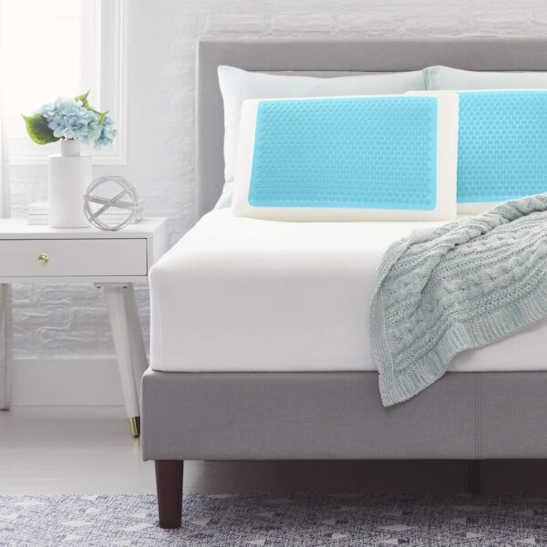 Cooling gel memory foam hotel pillow - 图片 2