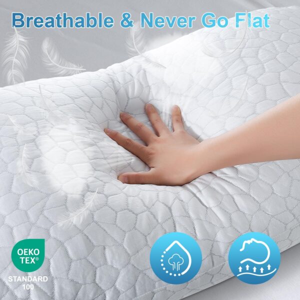 Cooling gel memory foam pillow - 图片 5