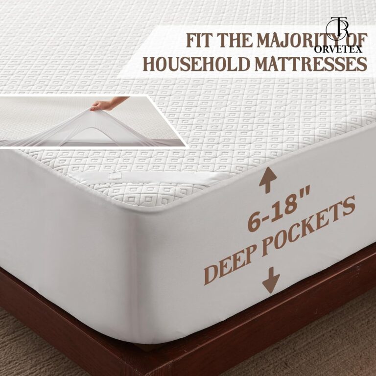 100% Polyester Microfiber Waterproof Fitted Sheet