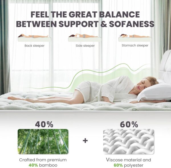 Bamboo fiber fitted sheet - 图片 5