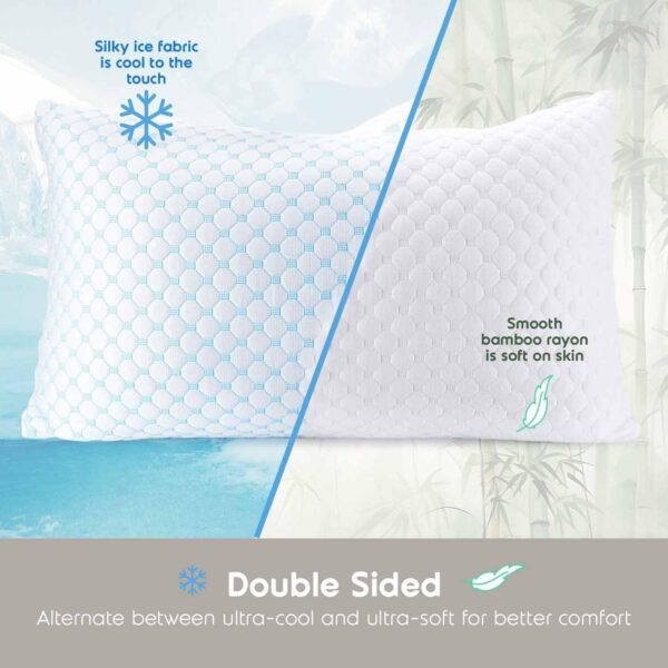 Cooling gel memory foam pillow - 图片 4
