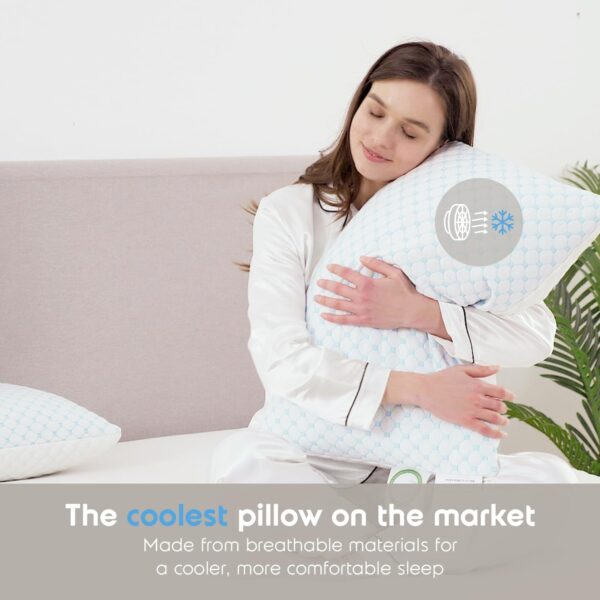 Cooling gel memory foam pillow - 图片 3