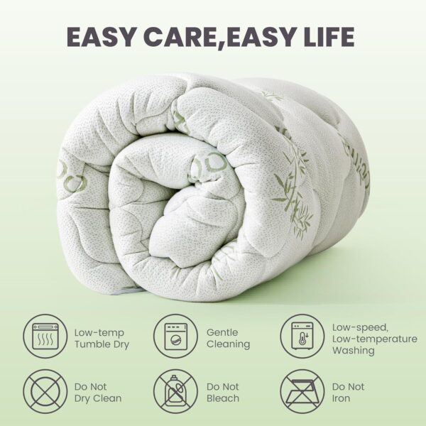 Bamboo fiber fitted sheet - 图片 2