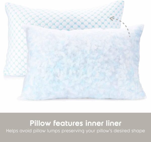 Cooling gel memory foam pillow - 图片 2