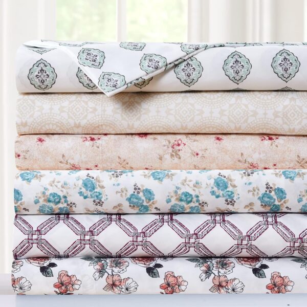 100% polyester fitted sheet set - 图片 7