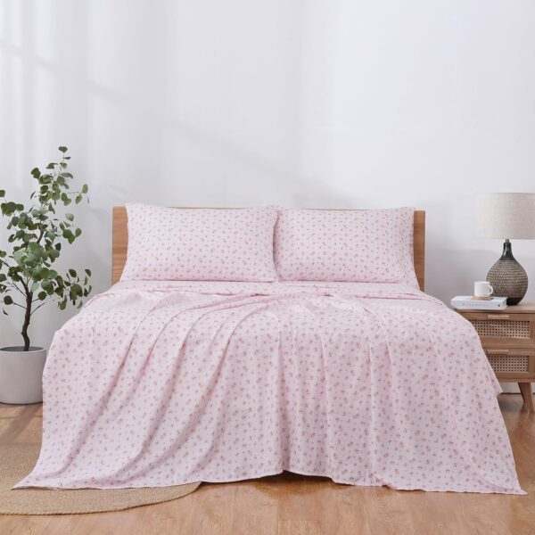 100% polyester fitted sheet set - 图片 3